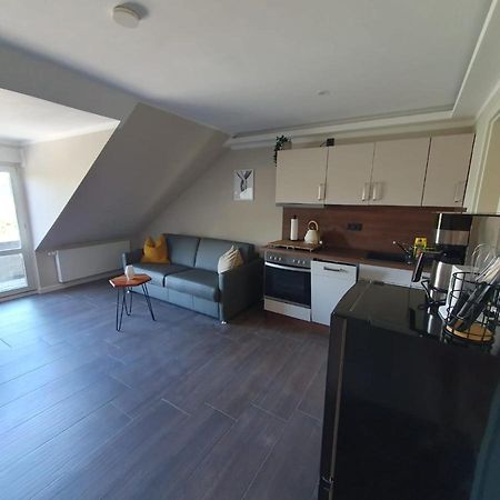 Neumuehler Hof- Ferienwohnung "Benjamin" Mit Grosser Privater Dachterasse Und Guter Anbindung In Die City Schwerin  Eksteriør billede