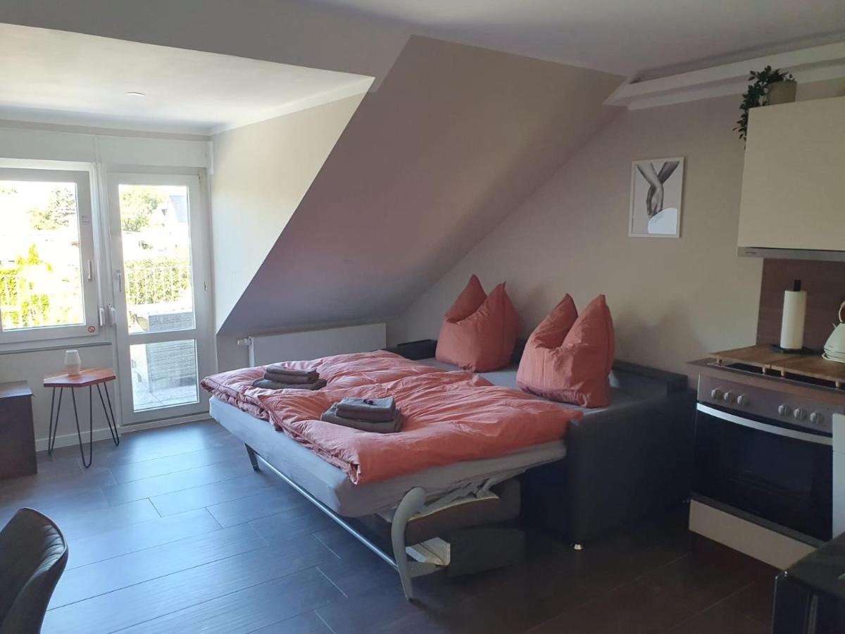 Neumuehler Hof- Ferienwohnung "Benjamin" Mit Grosser Privater Dachterasse Und Guter Anbindung In Die City Schwerin  Eksteriør billede