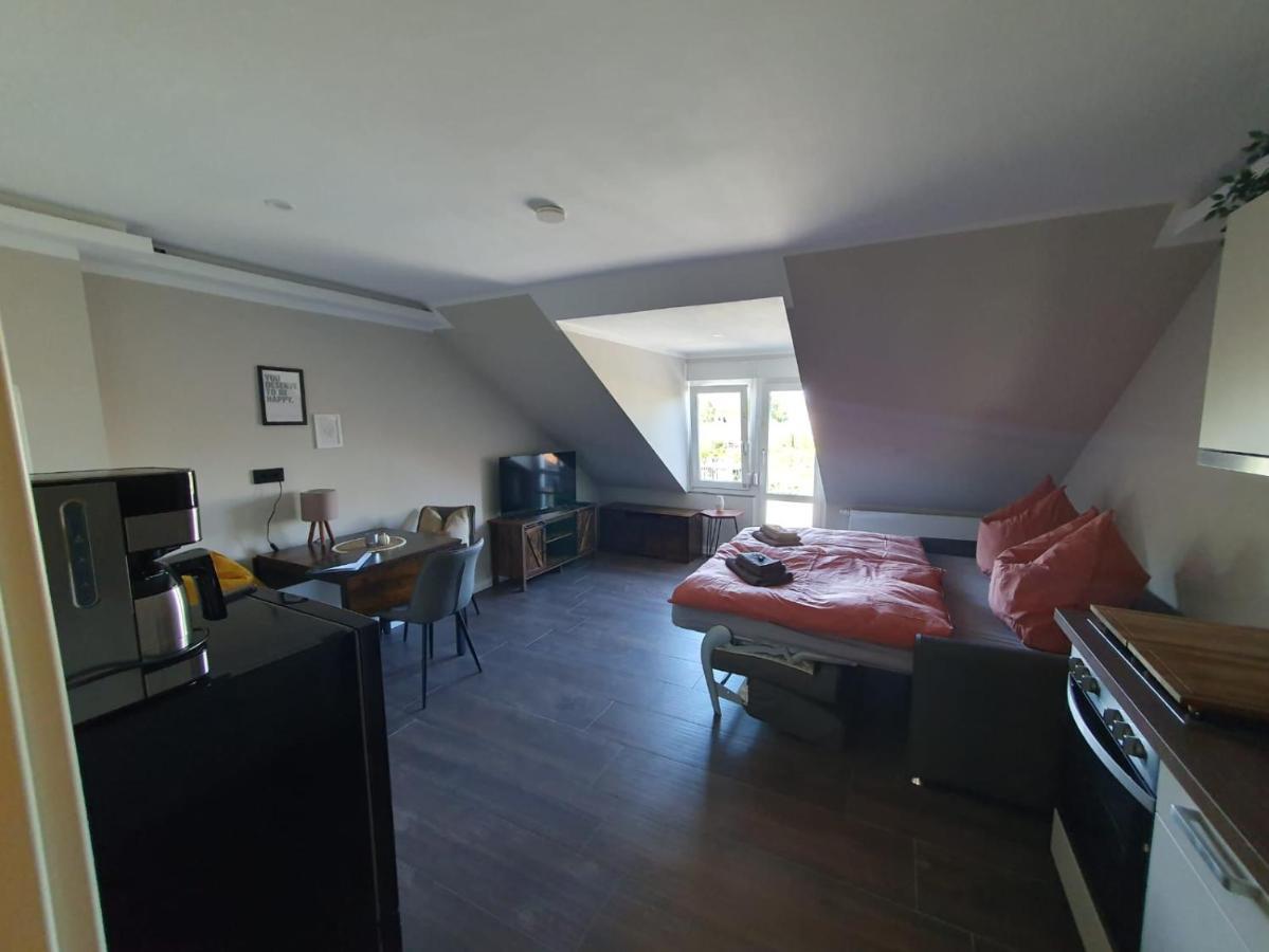 Neumuehler Hof- Ferienwohnung "Benjamin" Mit Grosser Privater Dachterasse Und Guter Anbindung In Die City Schwerin  Eksteriør billede