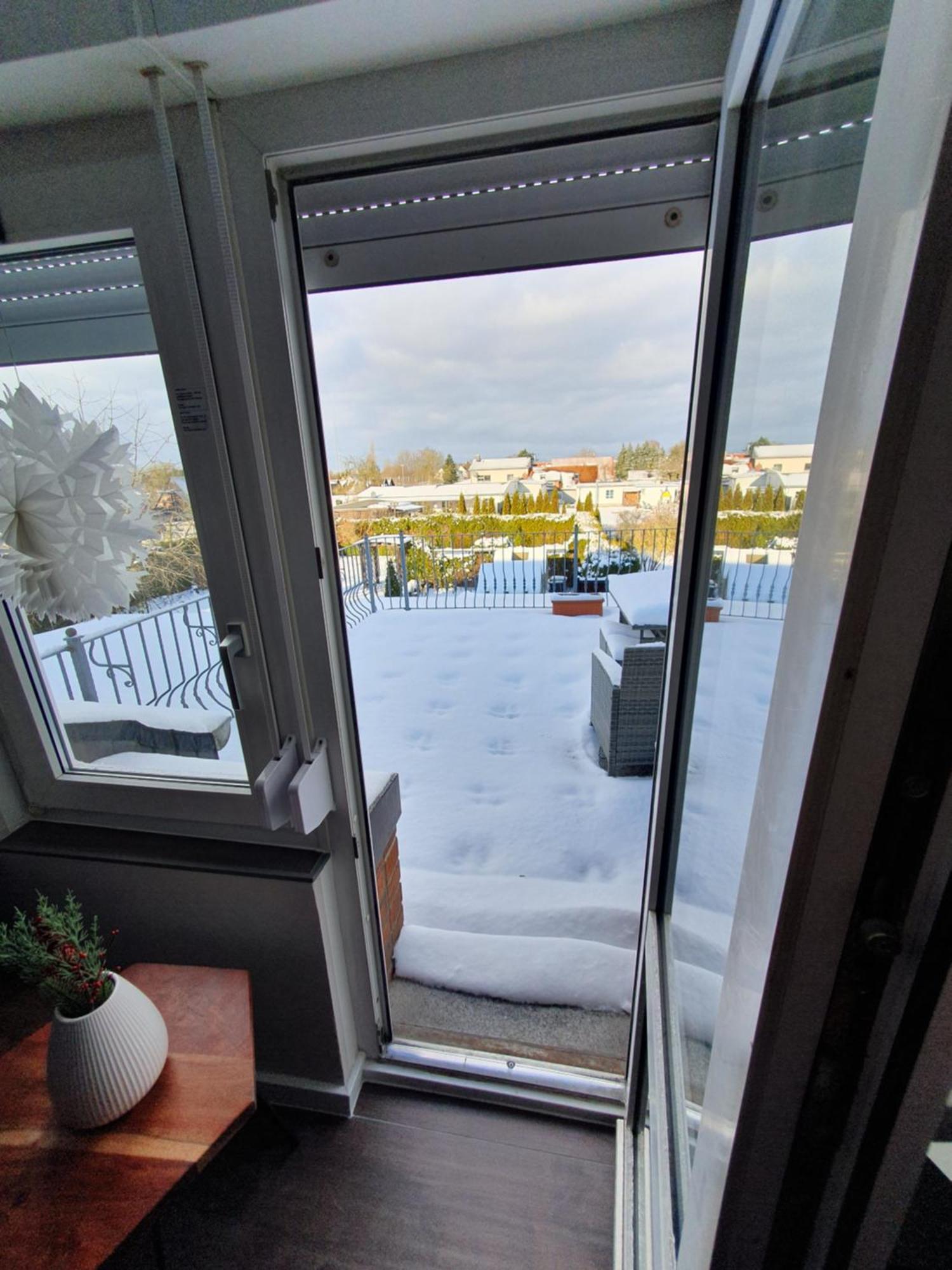 Neumuehler Hof- Ferienwohnung "Benjamin" Mit Grosser Privater Dachterasse Und Guter Anbindung In Die City Schwerin  Eksteriør billede